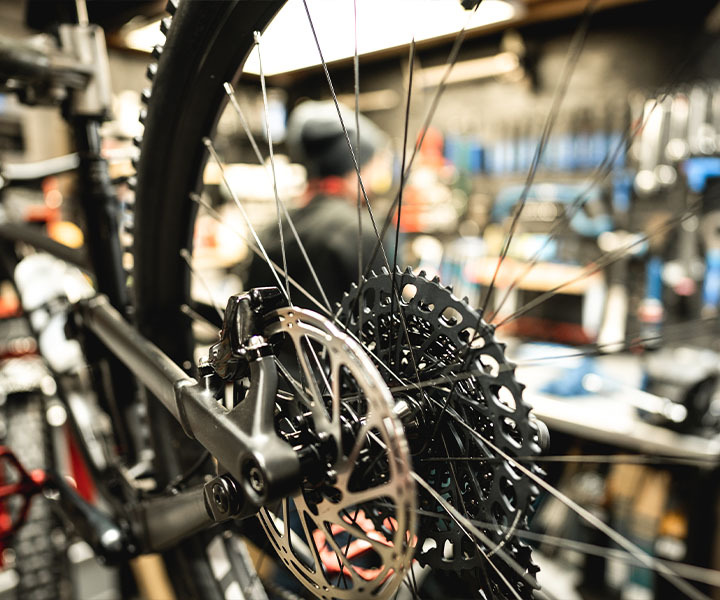 Bike brake and gear adjustment