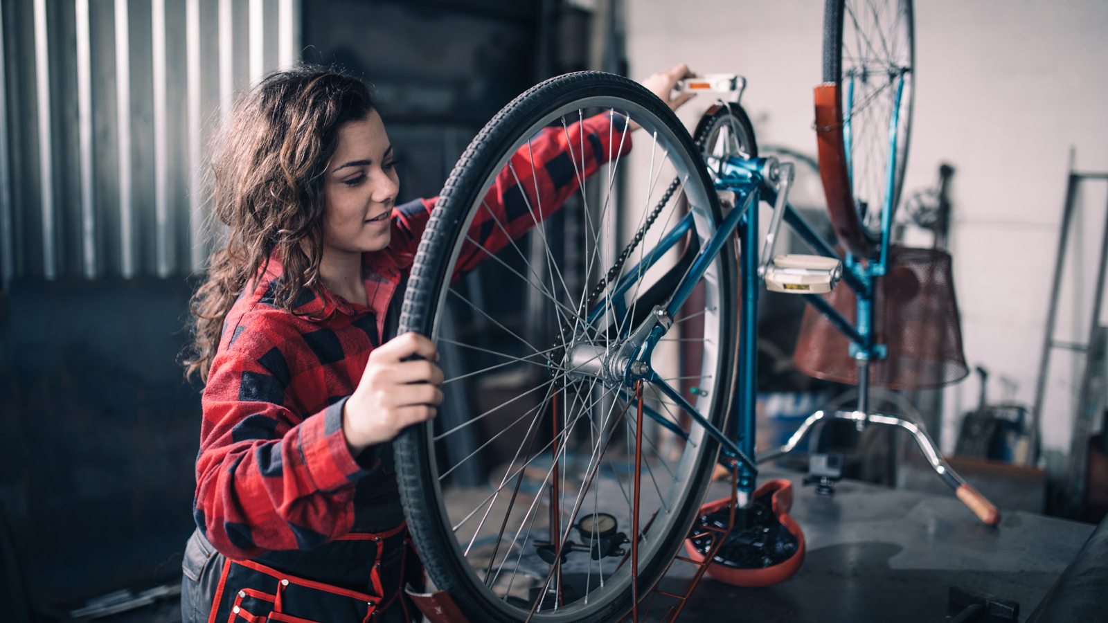 Complete bike tune-up service